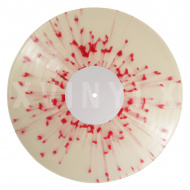 Clear (transp.) base with Red splatter Side B
